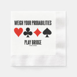 Weigh Your Probabilities Play Bridge 4 Card Suits Servet