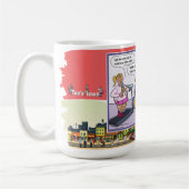 Weight and See | Dry Logic Humor Classic Koffiemok (Links)