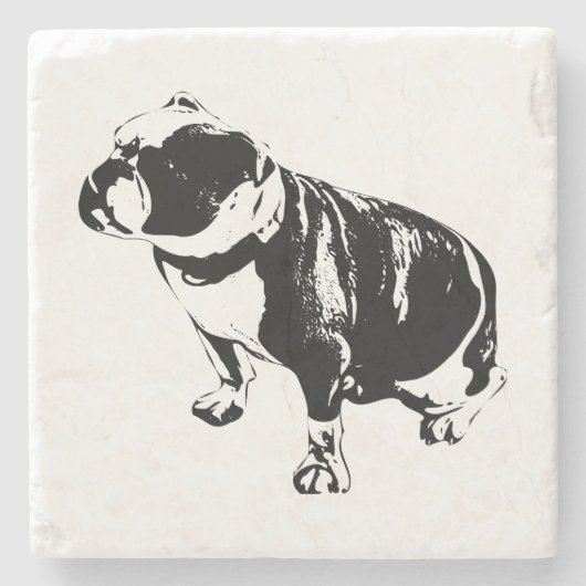 Weight in Stillness Stenen Onderzetter (Voorkant)