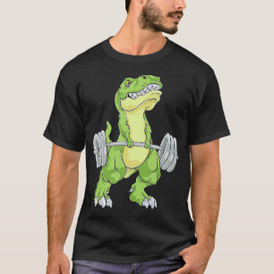 WEIGHT LIFT Dinosaur Funny gift T-shirt