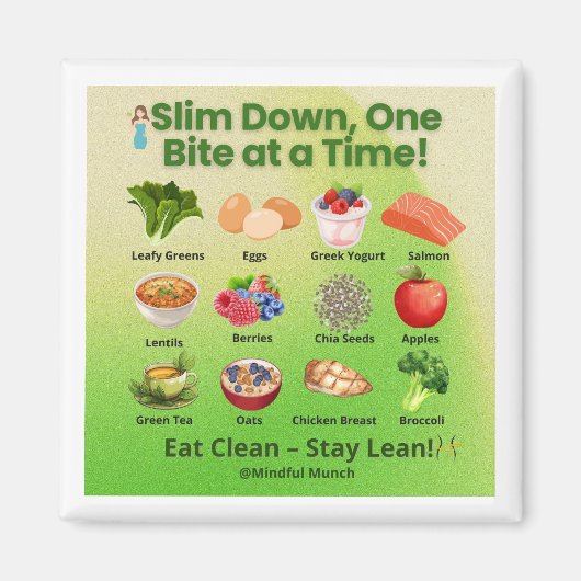 ⚖️Weight Loss Support Fridge Magnet (Voorkant)