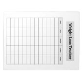 Weight Loss Tracker  Notitieblok (Voorkant)