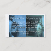 Weightathon Founder's Visitekaartje (Achterkant)