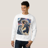 Weightless Wonder - Astronaut in Zero Gravity T-SH Trui (Voorkant volledig)