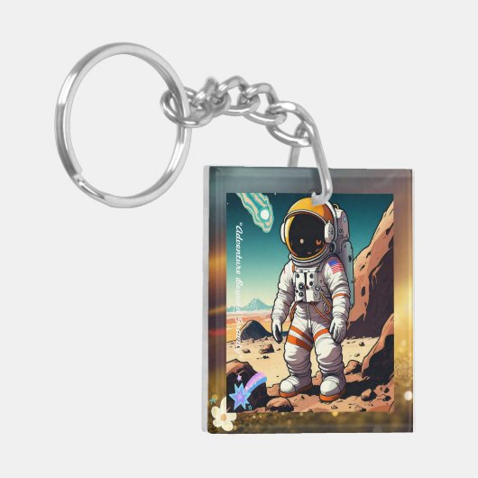 "Weightless Wonders" Sleutelhanger (Voorkant Links)