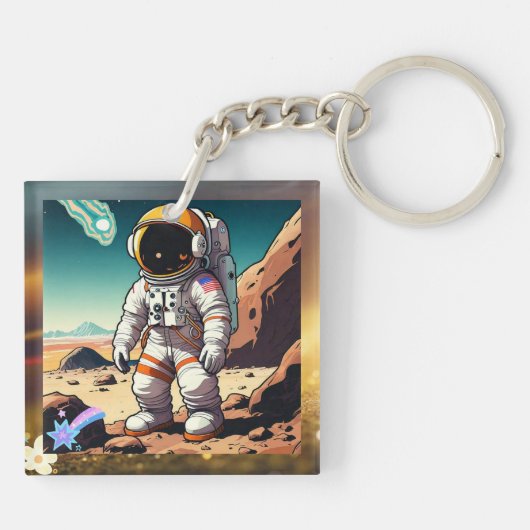 "Weightless Wonders" Sleutelhanger (Achterkant)