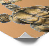 Weightlift Bodybuilder Poster (Hoek)