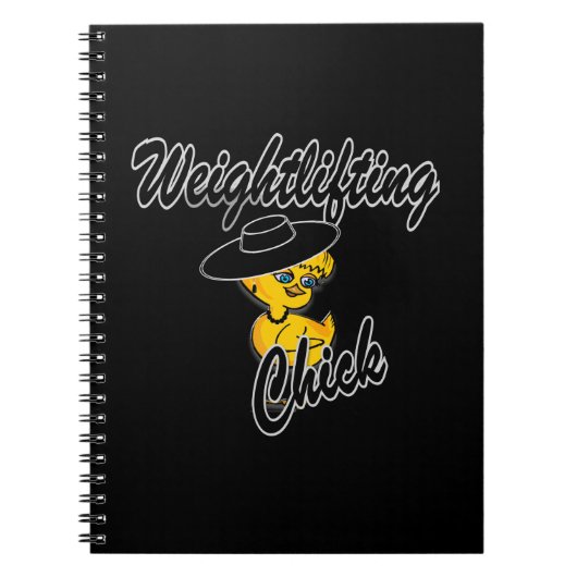 Weightlift Chick #4 Notitieboek (Voorkant)