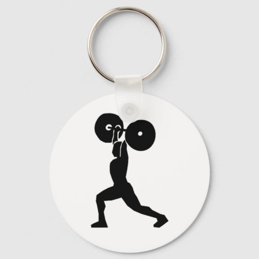 Weightlift Gym Sleutelhanger (Voorkant)
