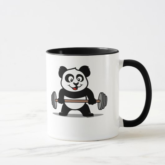 Weightlift Panda Mok (Rechts)