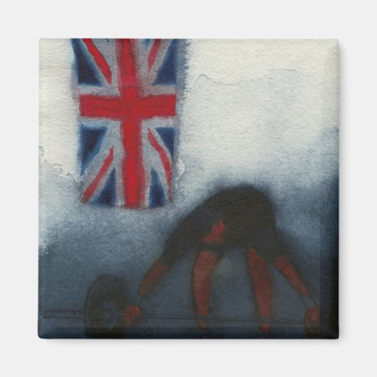 Weightlifter 2010 magneet (Voorkant)