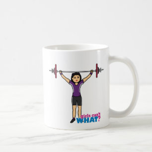Weightlifter Girl - Medium Koffiemok