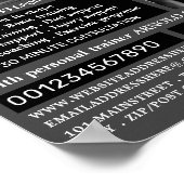 Weightlifter, Personal trainer, Gym Advertising Poster (Hoek)