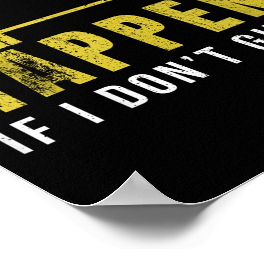 Weightlifting Bodybuilder Muscle Barbell Exercise Poster (Hoek)