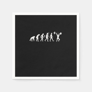 Weightlifting Evolution Weightlifter Gym Gift Servet
