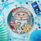 Weihnacht, Xmas Behälter Papieren Bordje (Feest)