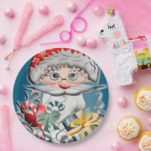 Weihnacht, Xmas Behälter Papieren Bordje (Feest)