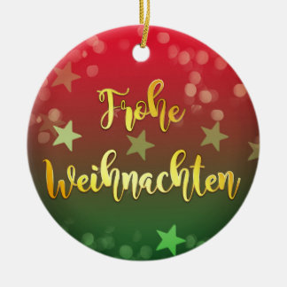 Weihnachten Baumanhänger Keramik Frohe Weihnachten Keramisch Ornament