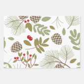 Weihnachten, elegant. inpakpapier vel (Voorkant 3)