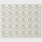 Weihnachten, elegant, Winter. Geschenkpapier Cadeaupapier (Vlak)