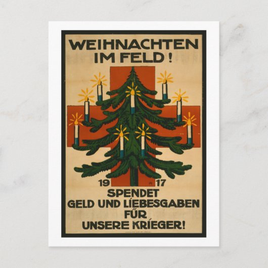 Weihnachten Im Feld Briefkaart (Voorkant)