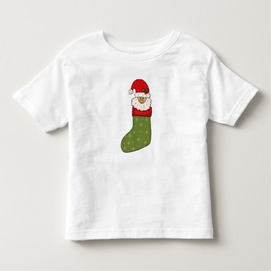 Weihnachten im Strumpf Kinder Shirts (Voorkant)