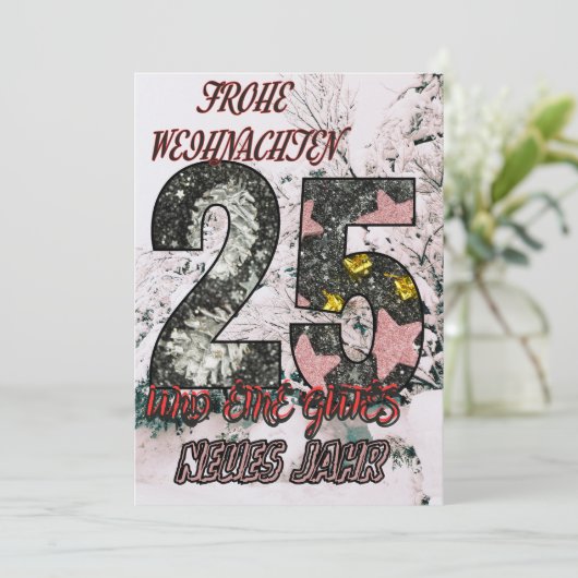 WEIHNACHTEN KAART (Staand voorkant)