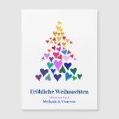 Weihnachten Minimal Magnetisch Pride (Voorkant)