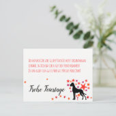 Weihnachten mit Neujahrsvorsatz Briefkaart (Staand voorkant)