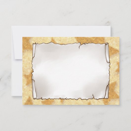 Weihnachten mit Ren RSVP Kaartje (Achterkant)