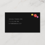 weihnachten visitekaartje (Achterkant)