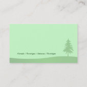 Weihnachten Visitekaartje (Achterkant)