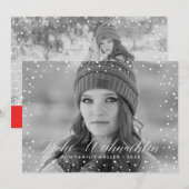 Weihnachten| Weihnachtskarte Feestdagenkaart (Voorkant / Achterkant)