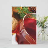 Weihnachtliches Motiv Briefpapier (Staand voorkant)