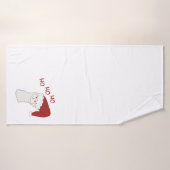 Weihnachtsalpaka Badhanddoek (Badhanddoek)