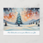 Weihnachtsbaum 1 briefkaart (Voorkant)