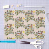 Weihnachtsdorf  tissuepapier (Craft)