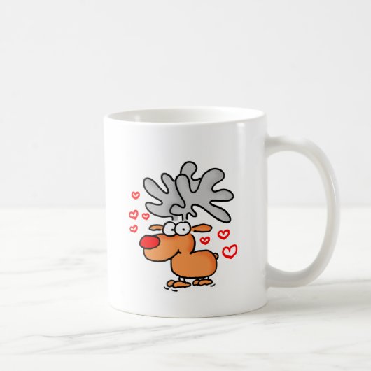 Weihnachtselch Koffiemok (Rechts)