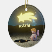 Weihnachtsengel Keramisch Ornament (Links)