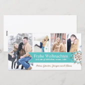 Weihnachtsfoto-Karten Feestdagenkaart (Voorkant / Achterkant)