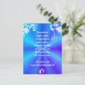 Weihnachtsgedicht Deutsch, voeg Jouw tekst Briefka Briefkaart (Staand voorkant)