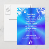 Weihnachtsgedicht Deutsch, voeg Jouw tekst Briefka Briefkaart (Voorkant / Achterkant)