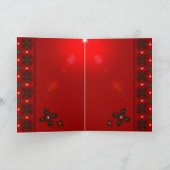 Weihnachtsgedicht Deutsch, voeg Jouw tekst toe Kaart (Binnen)