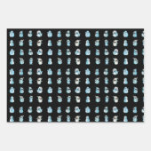 Weihnachtsgeister Geschenkpapier Set Inpakpapier Vel (Voorkant 2)