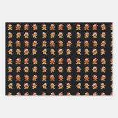 Weihnachtsgeister Geschenkpapier Set Inpakpapier Vel (Voorkant)