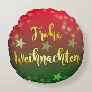 Weihnachtsgeschenk Kissen Frohe Weihnachten Rond Kussen