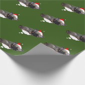 Weihnachtsgeschenkpapier  französische Bulldogge Cadeaupapier (Hoek)