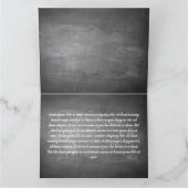 Weihnachtsgrüße auf der Kreidetafel Kaart (Binnen)