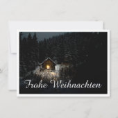 Weihnachtsgrüße mit Hexenhaus (Voorkant)