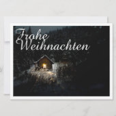 Weihnachtsgrüße mit Hexenhaus (Voorkant)